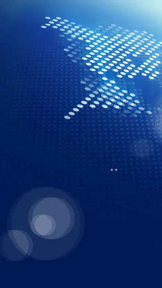 蓝色光点H5背景高清