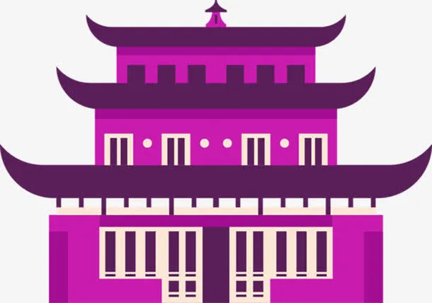 复古建筑免抠