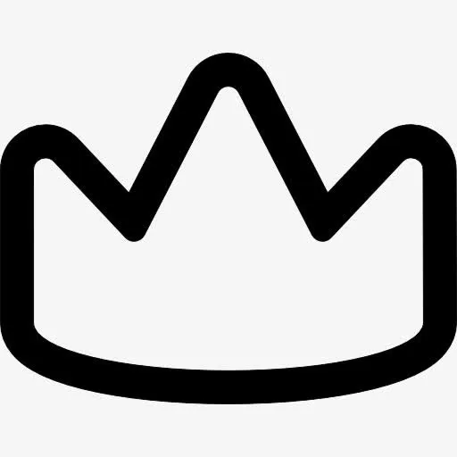 皇室概述冠图标免抠