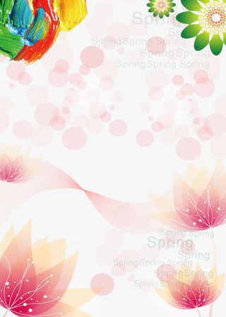 免抠春季背景素材