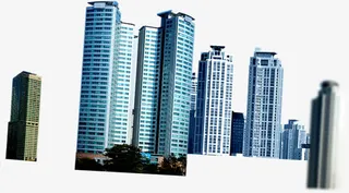 摩天大楼城市高楼楼房免抠