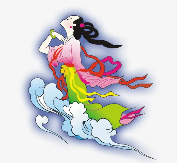 嫦娥奔月免抠