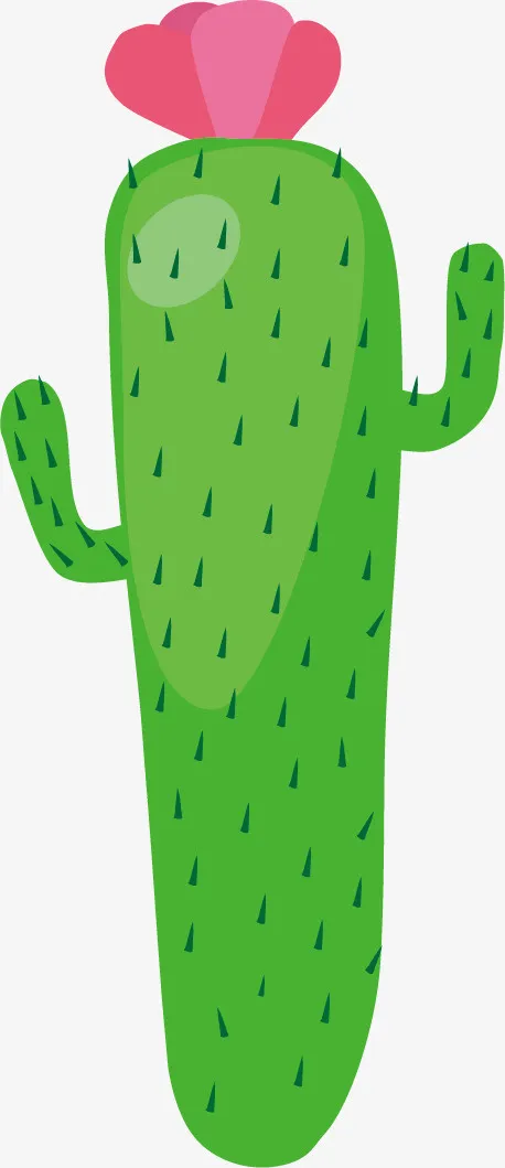 卡通清新可爱仙人掌免抠