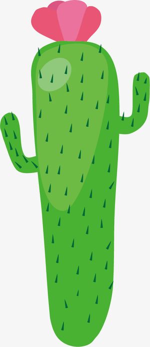 卡通清新可爱仙人掌免抠