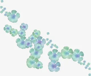 漂浮花朵免抠