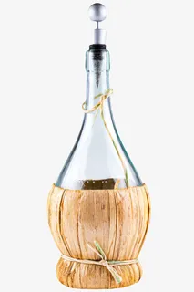 透明被缠绕的玻璃酒瓶古代器物实免抠