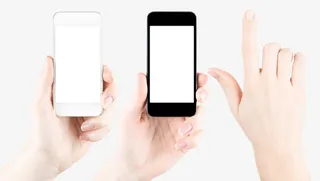 实拍手和手机免抠