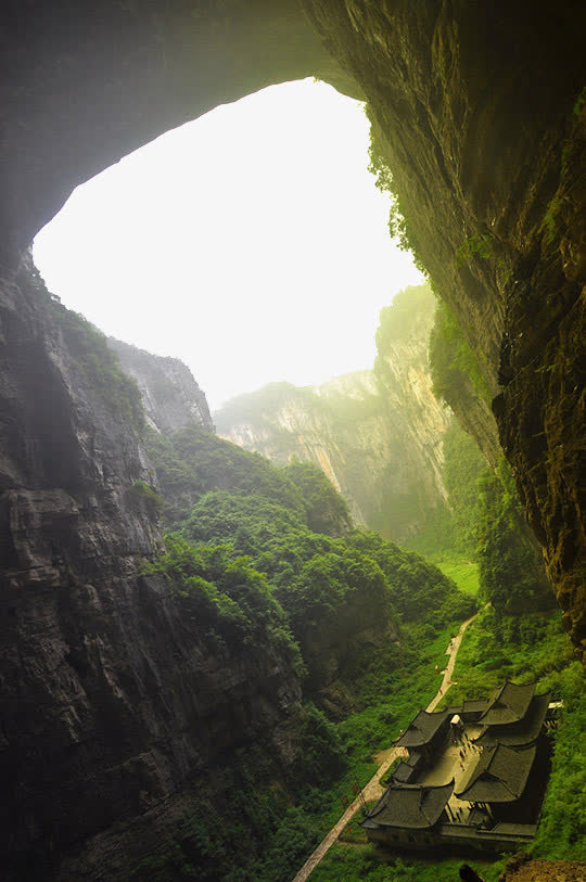 后坪天坑群免抠