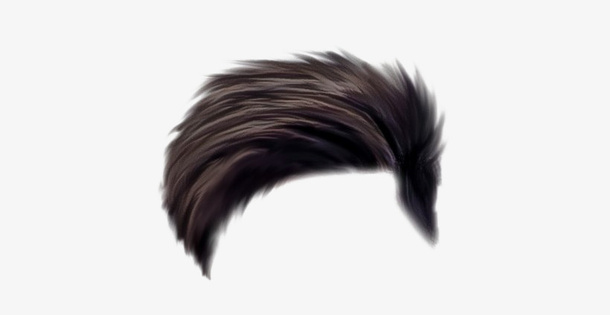 真人用的假发免抠