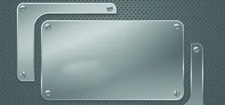 银色金属质感背景