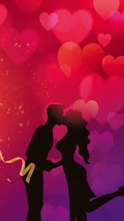 情人节H5背景高清