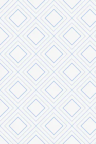 矢量蓝色几何线条免抠