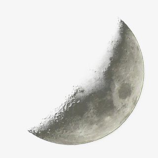 中秋，半月，中秋节月亮，矢量图免抠