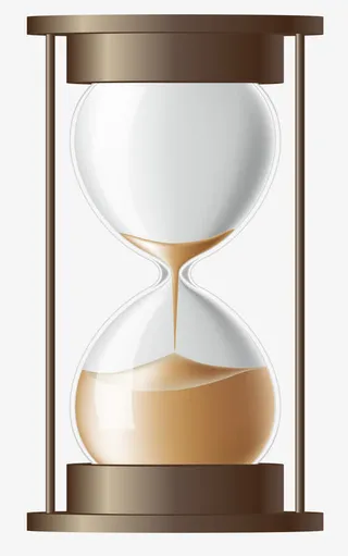 沙漏时间免抠