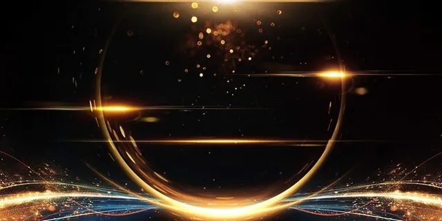 大气企业2018年会邀请函高清商务科技背景 大气企业2018年会邀请函高清商务科技背景