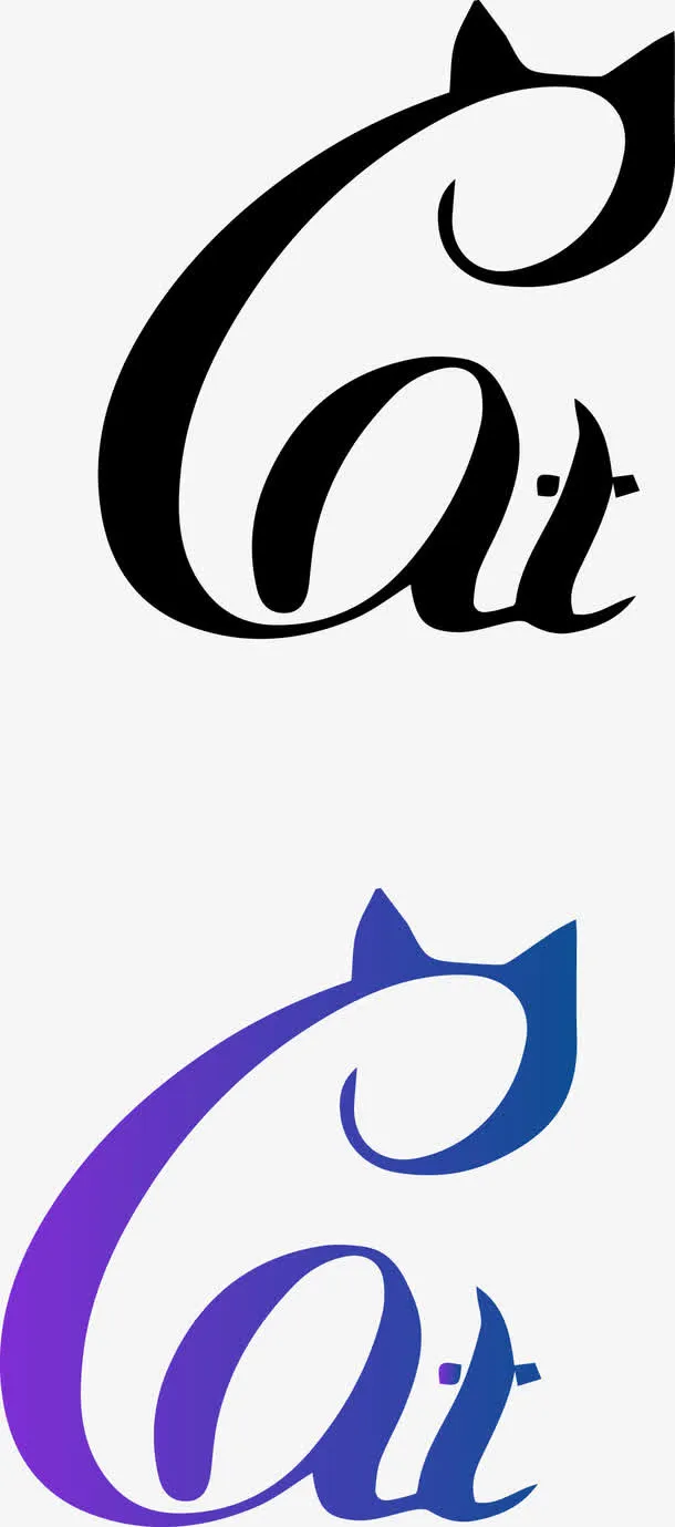 动物logo免抠