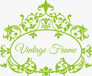 大气欧风边框免抠