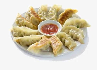 一盘饺子免抠