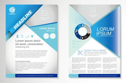 蓝色调名片免抠 蓝色调名片免抠