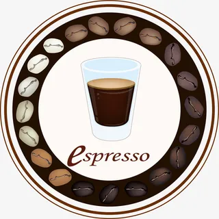 杯子咖啡圈免抠