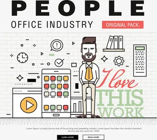 界面设计工作免抠