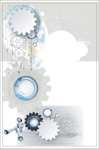 时尚创意科技人工智能背景素材高清