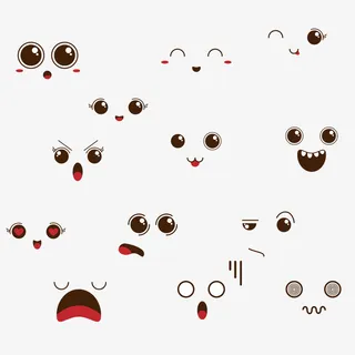 可爱免扣表情免抠