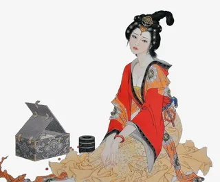 中国古代美女免抠