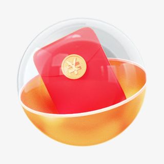 C4d 金币 红包 金融 促销免抠