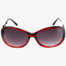 红黑色边框毕加索墨镜免抠