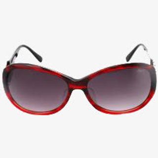 红黑色边框毕加索墨镜免抠