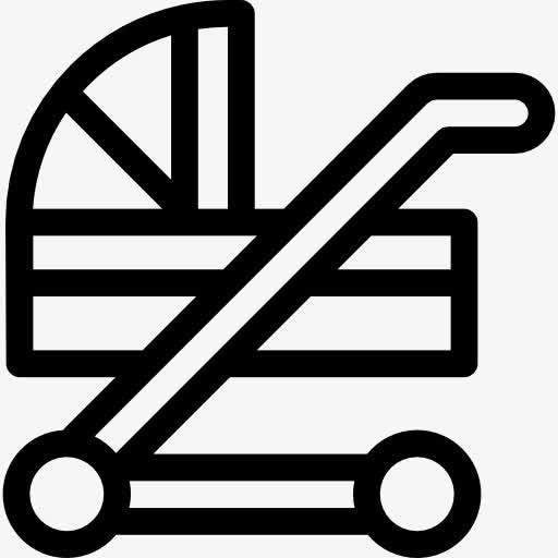 婴儿车图标免抠