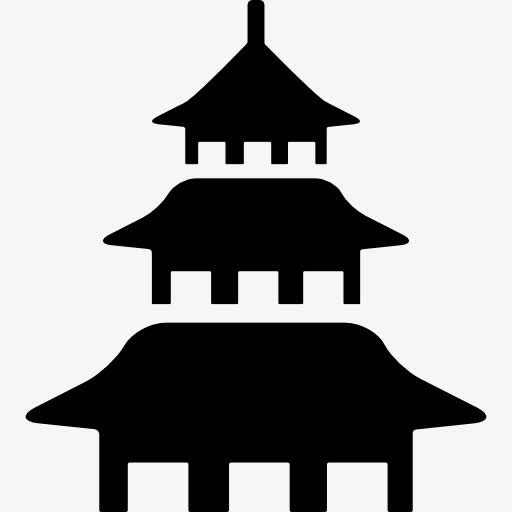 中国宝塔图标免抠