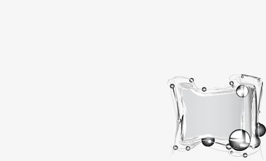 黑白渐变超酷对话框矢量素材免抠