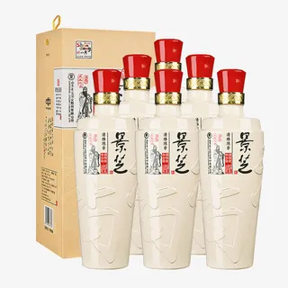 山东名酒景芝礼尚白酒免抠