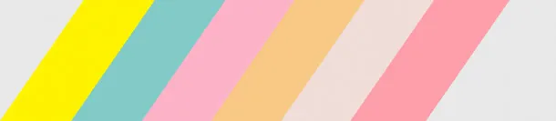 电商淘宝女装女鞋女包几何色彩块斜纹背景banner