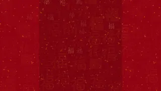 红色渐变白雪底纹免抠