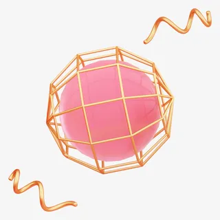 c4d  C4D 球 电商免抠装饰其他装饰图案元素