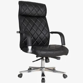 升降真牛皮老板椅免抠