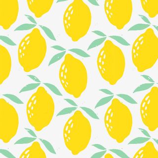 夏季 水果 黄色柠檬 水果叶子免抠