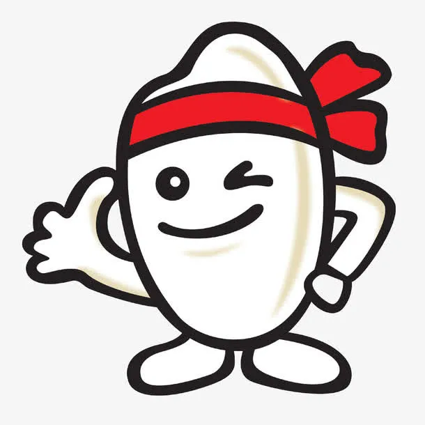 卡通大米免抠