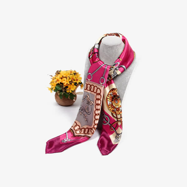 高品质90cm大方巾丝巾免抠