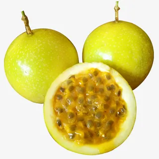 新鲜黄皮鸡蛋果摄影免抠