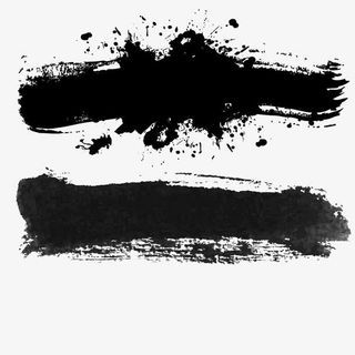 墨水png元素免抠