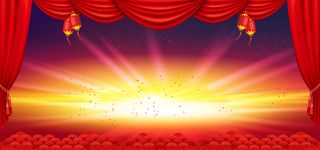 节日喜庆红色海报背景高清