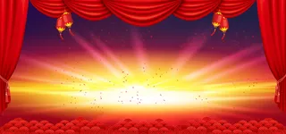 节日喜庆红色海报背景高清