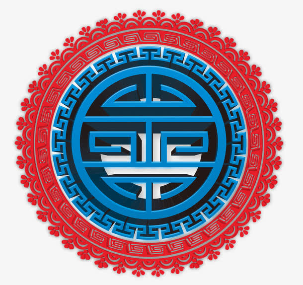 古典花纹免抠