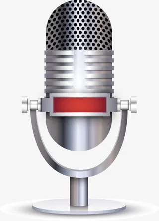 矢量图高清的麦克风免抠