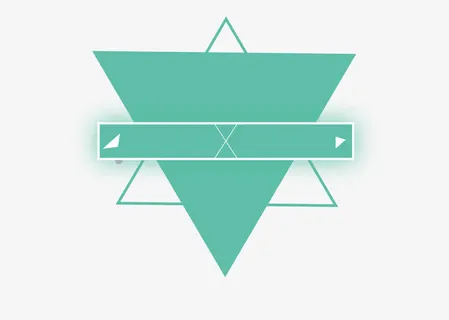 绿色科技标题框免抠