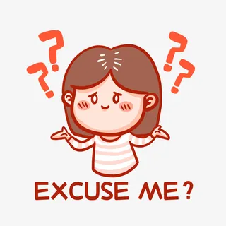 excuseme搞笑表情包倩免抠